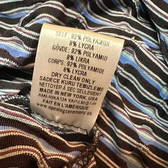 Opening Ceremony Blue A-Line Dress Small - Picture 6 of 6